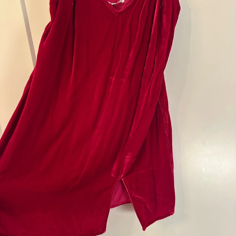 Reformation Lyza velvet slip mini dress - Picture 6 of 7